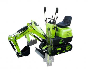 Zipper ZI-MBGS600 Minibagger-Set inkl. Zubehör